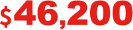 $46,200